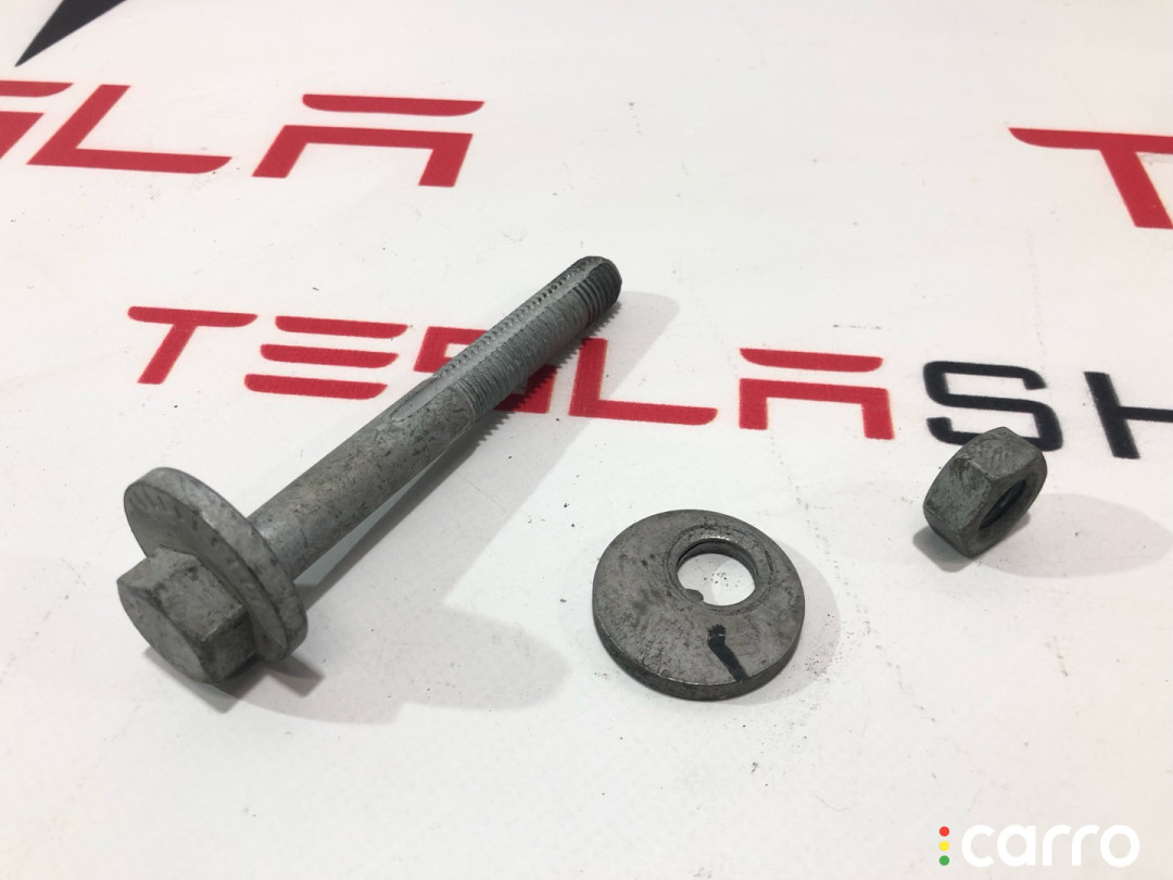 1006484-00-A, 1608728-00-C, 1610823-00-B Болт развальный передний Tesla Model X рест 2022г. - фото №2