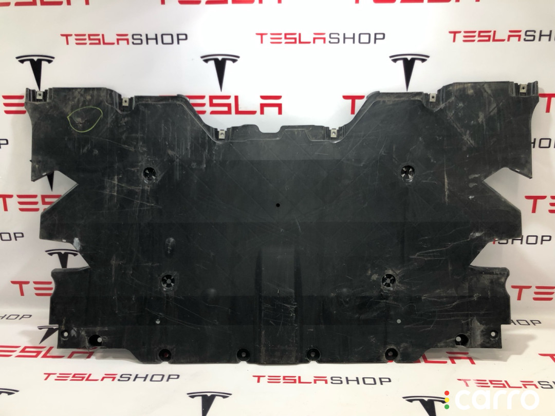 1588165-00-B Защита днища задняя Tesla Model S 2-й рест - фото №1
