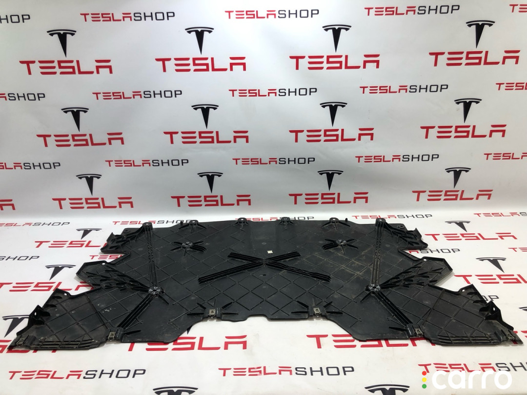 1588165-00-B Защита днища задняя Tesla Model S 2-й рест - фото №2