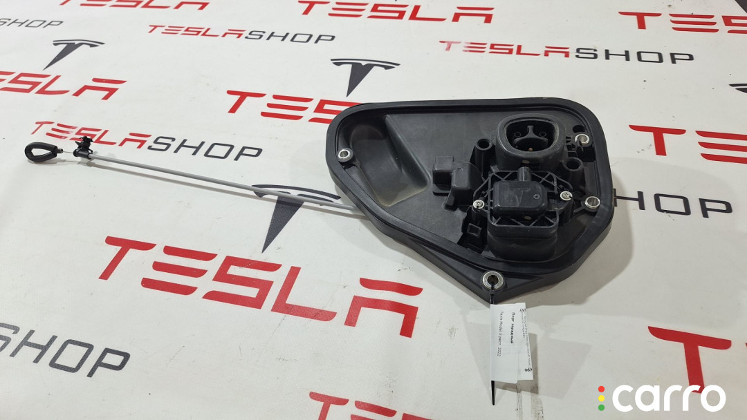 1567500-7H-A, 1494364-00-A, 1497307-00-B, 1565993-10-A Порт зарядный Tesla Model X рест 2022г. - фото №1