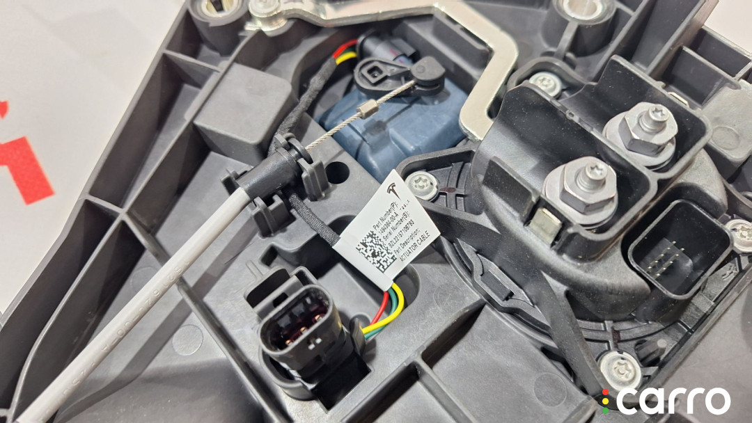 1567500-7H-A, 1494364-00-A, 1497307-00-B, 1565993-10-A Порт зарядный Tesla Model X рест 2022г. - фото №4