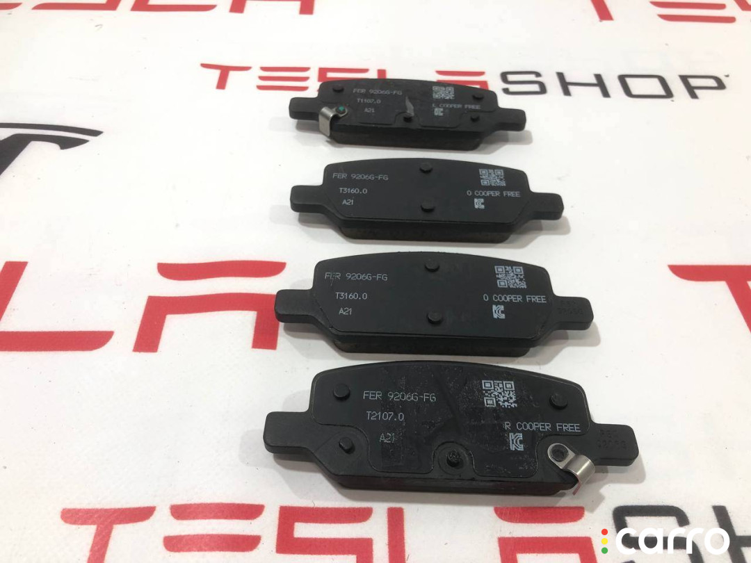 8008212-00-A, 8008244-00-A Тормозные колодки зад. Tesla Model 3 2021г. - фото №2