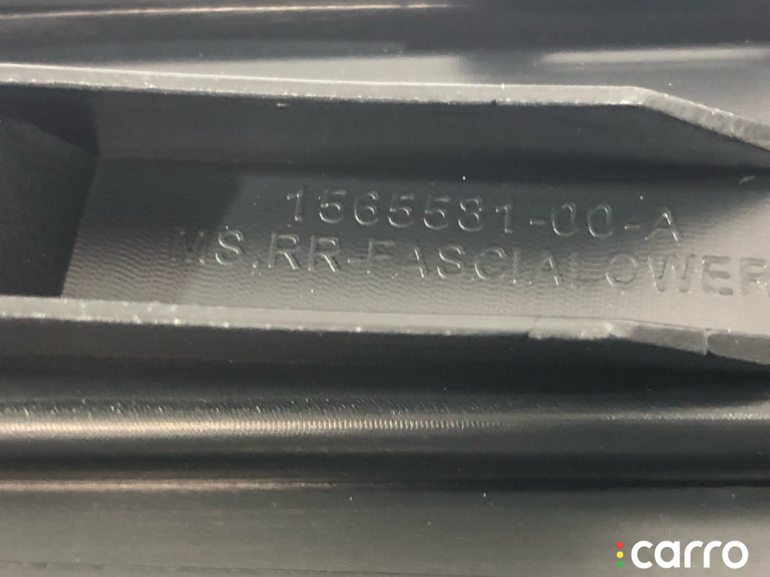 1565581-00-A, 1632940-22-A юбка бампера задняя Tesla Model S 2-й рест 2022г. - фото №4