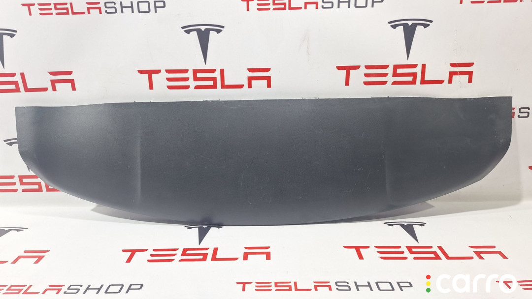 1050421-00-D, 1047094-00-D Накладка спойлера переднего бампера Tesla Model X 2018г. - фото №1