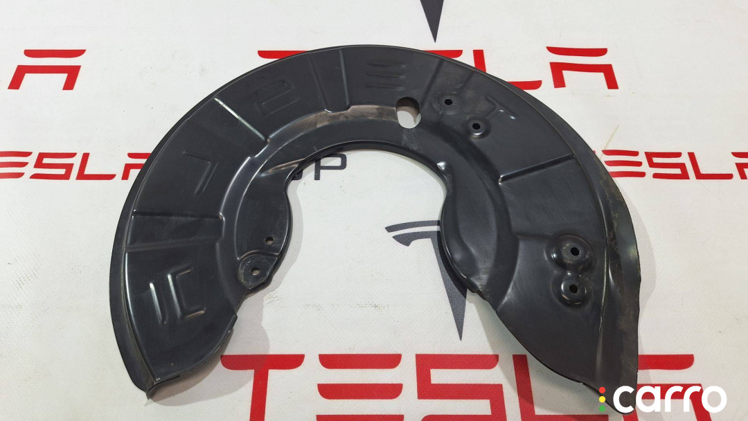 1027661-01-B Кожух тормозного диска Tesla Model X 2018г. - фото №1