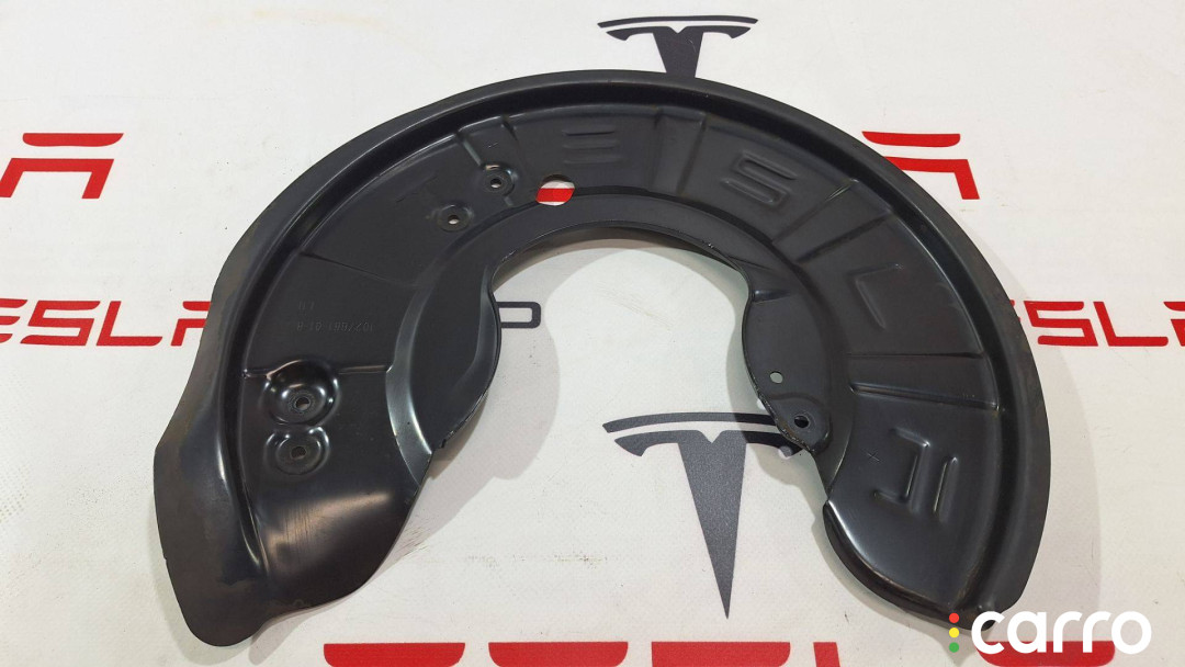 1027661-01-B Кожух тормозного диска Tesla Model X 2018г. - фото №2