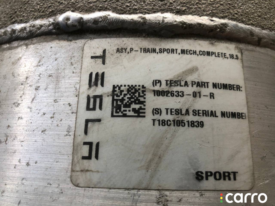 1002633-01-R Электродвигатель Tesla Model X 2018г. - фото №5