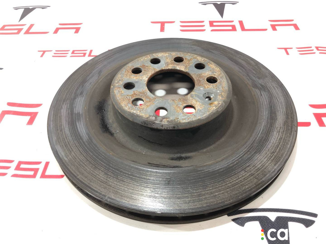 1027632-00-B диск тормозной задний Tesla Model X 2018г. - фото №1