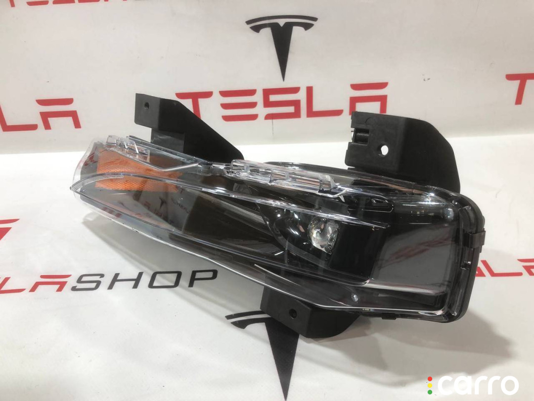 1621194-00-C фара противотуманная левая Tesla Model X рест 2022г. - фото №1