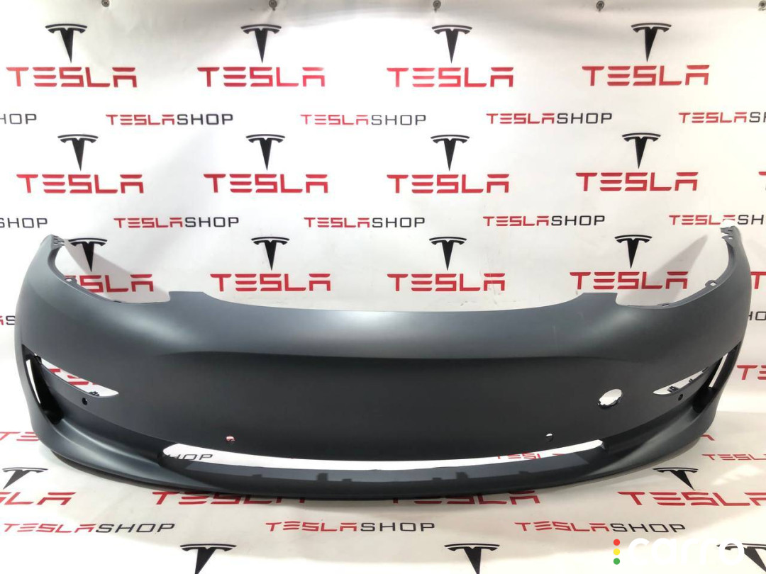 1084168-S3-E, 1519965-00-A, 1916699-S0-A бампер передний Tesla Model 3 - фото №1