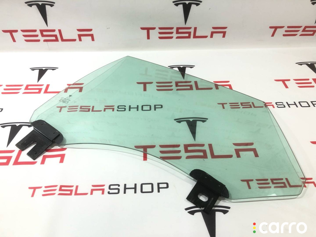 600633500D стекло двери задней левой Tesla Model S 2016г. - фото №1
