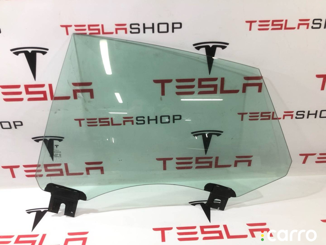 600633500D стекло двери задней левой Tesla Model S 2016г. - фото №2