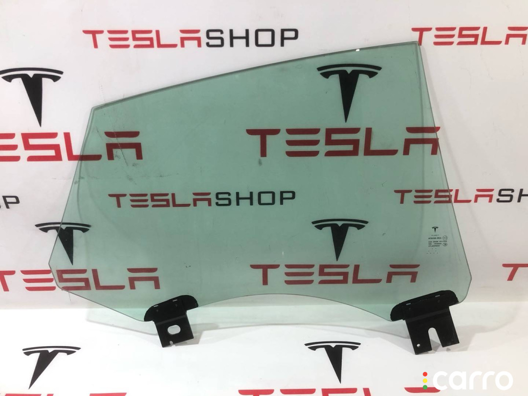 600633500D стекло двери задней левой Tesla Model S 2016г. - фото №3