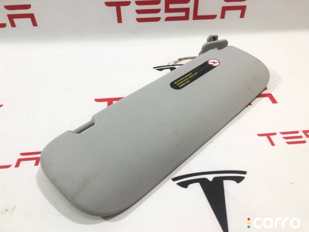1088738-01-I, 1108084-00-F, 1490405-01-B Козырек солнцезащитный левый Tesla Model 3 2022г. - фото №3