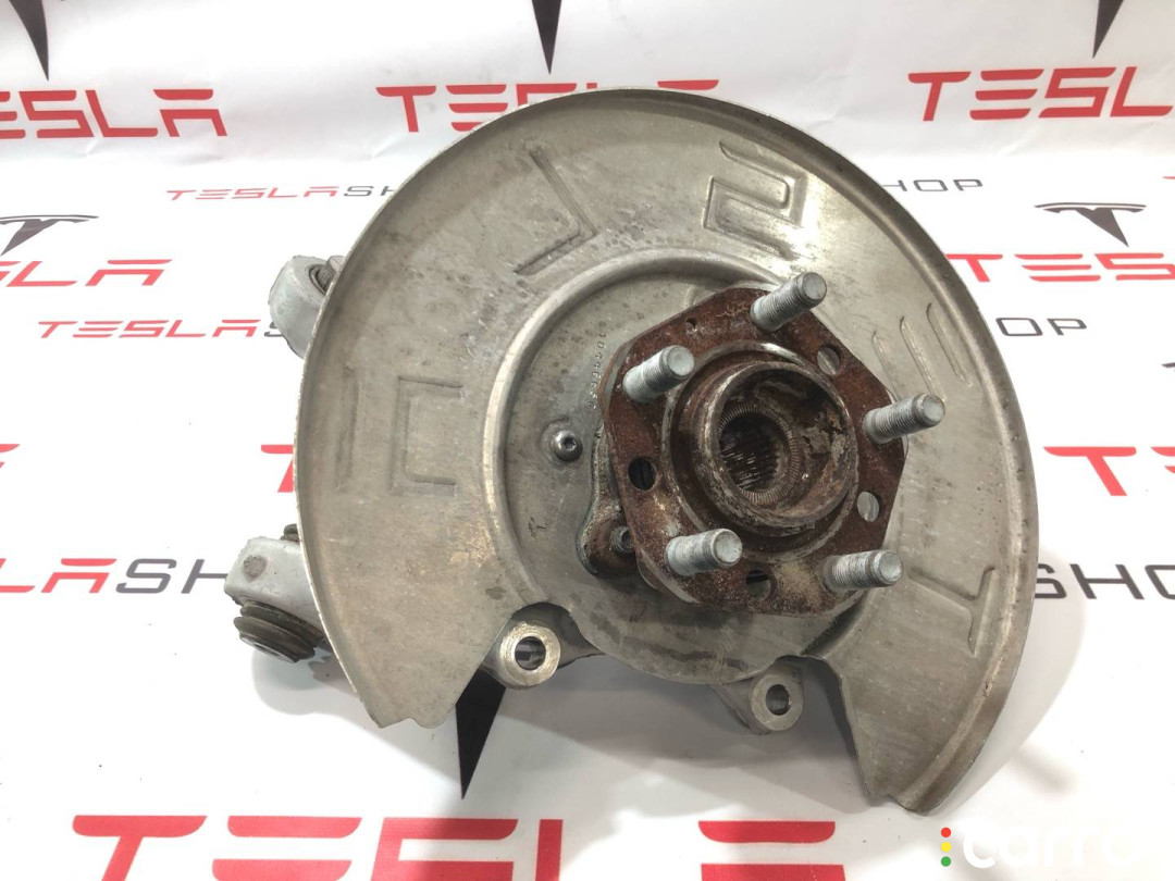 1044411-00-F, 1044665C Кулак задний левый Tesla Model 3 2022г. - фото №1