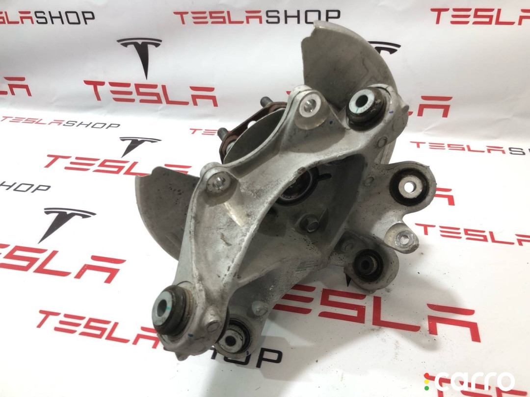 1044411-00-F, 1044665C Кулак задний левый Tesla Model 3 2022г. - фото №2