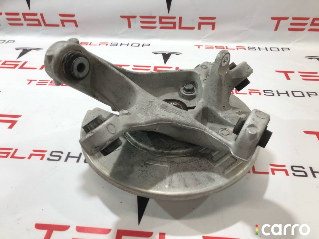 1044411-00-F, 1044665C Кулак задний левый Tesla Model 3 2022г. - фото №5