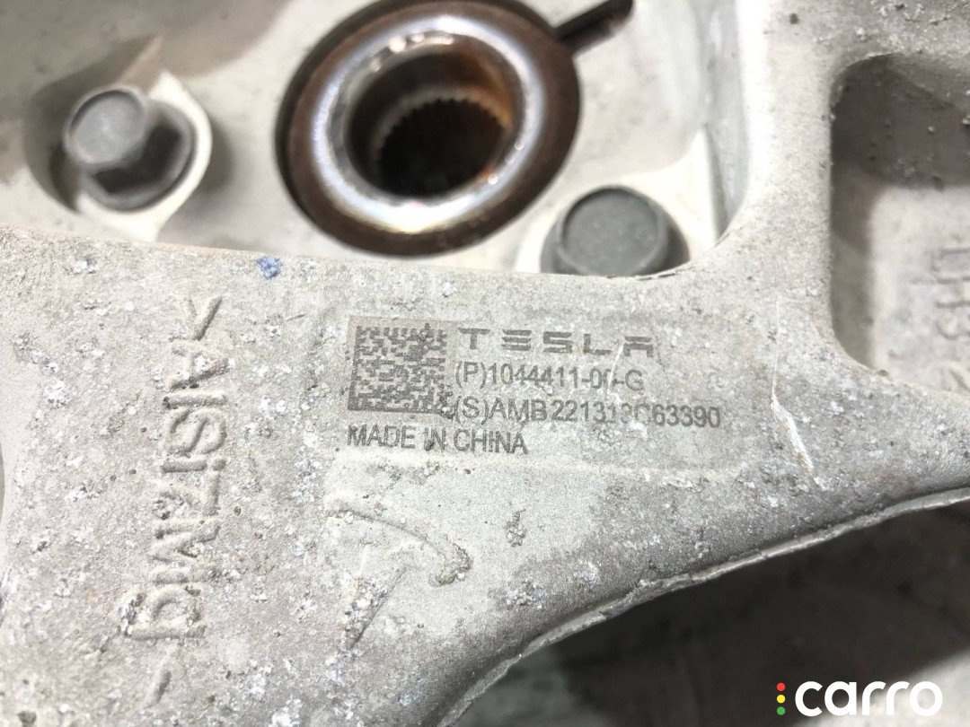 1044411-00-F, 1044665C Кулак задний левый Tesla Model 3 2022г. - фото №6