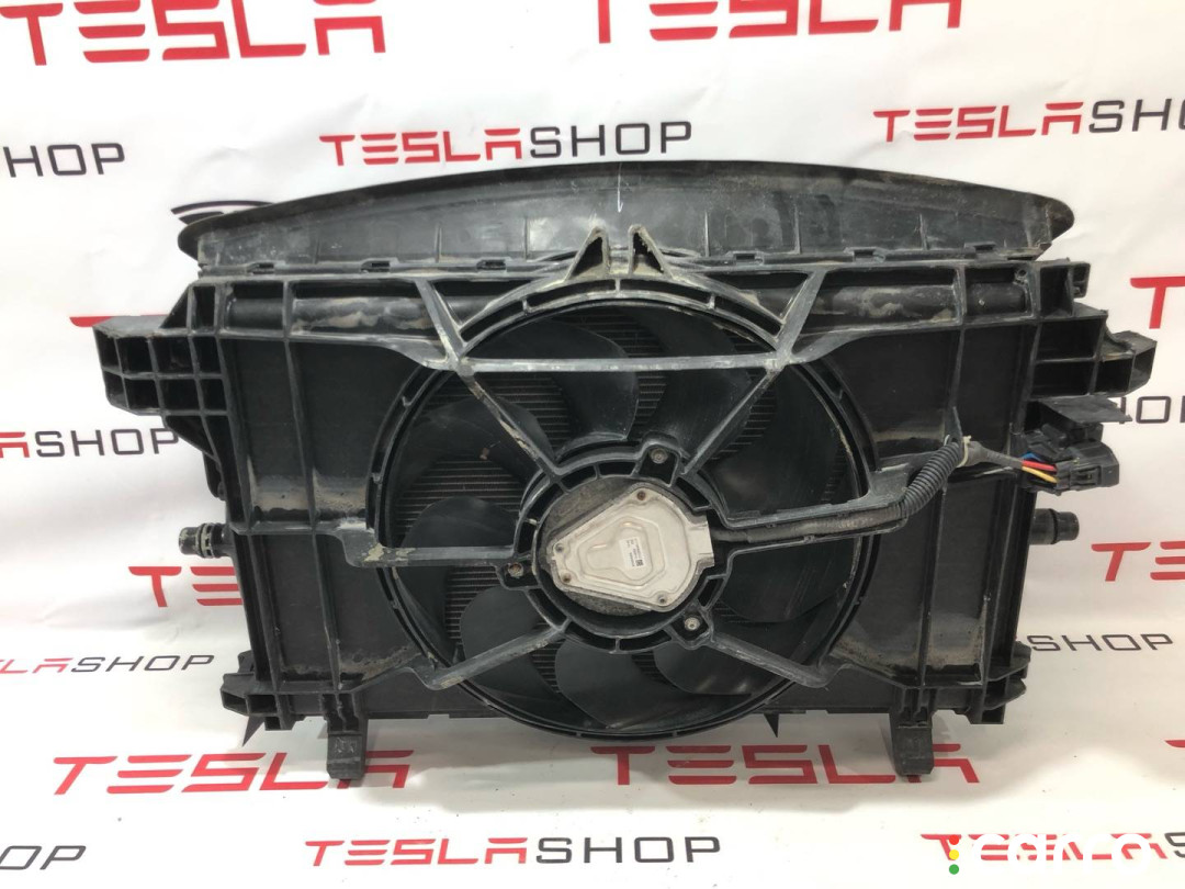 1103545-00-B, 1559787-00-A, 1493995-00-B, 1494175-00-B кассета радиаторов Tesla Model 3 2022г. - фото №5