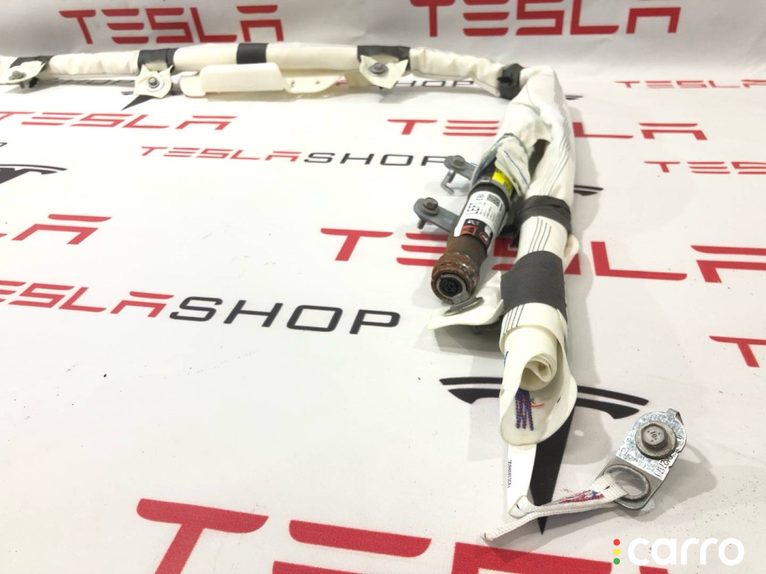 1077827-00-E Подушка безопасности боковая (шторка) левая Tesla Model 3 2022г. - фото №1