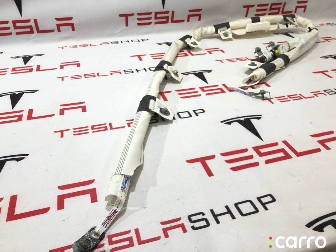 1077827-00-E Подушка безопасности боковая (шторка) левая Tesla Model 3 2022г. - фото №4