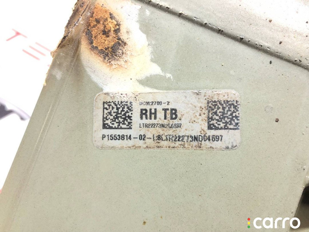 1553814-02-I Часть кузова (вырезанный элемент) Tesla Model X рест 2022г. - фото №7