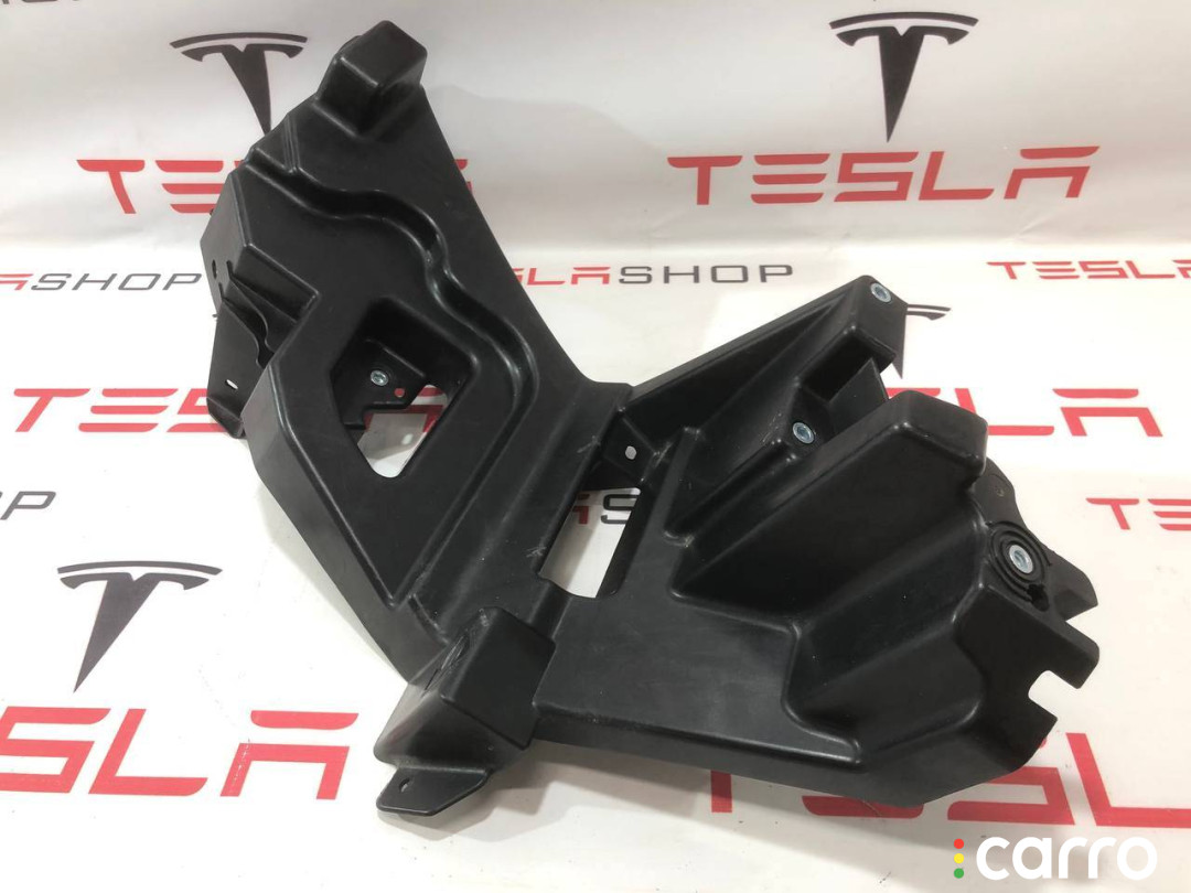 1617912-00-B крепление фары (кронштейн фары) левой Tesla Model X рест 2022г. - фото №5
