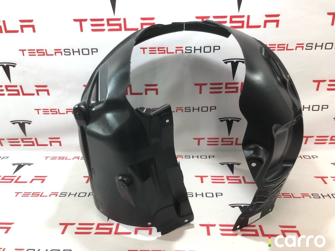 1585128-00-B, 1679843-00-A Защита арок (подкрылок) передний левый Tesla Model X рест 2022г. - фото №5