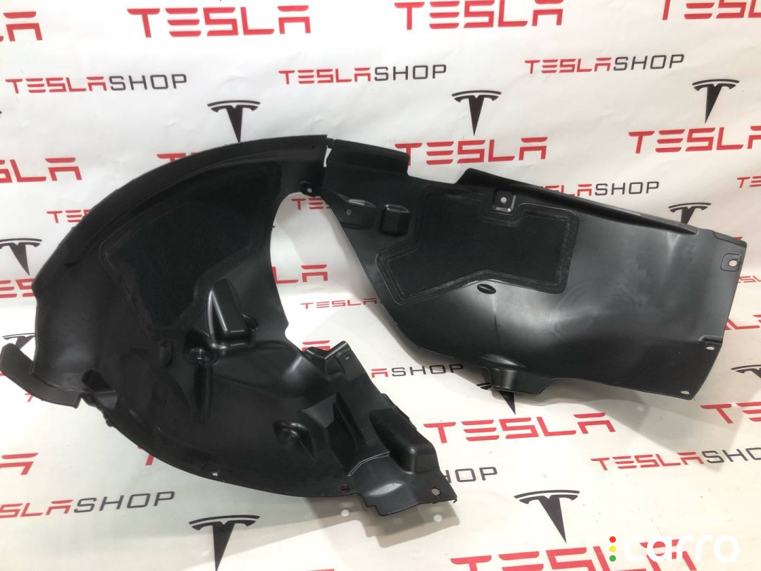 1585129-00-B, 1679844-00-A Защита арок (подкрылок) передний правый Tesla Model X рест 2022г. - фото №3