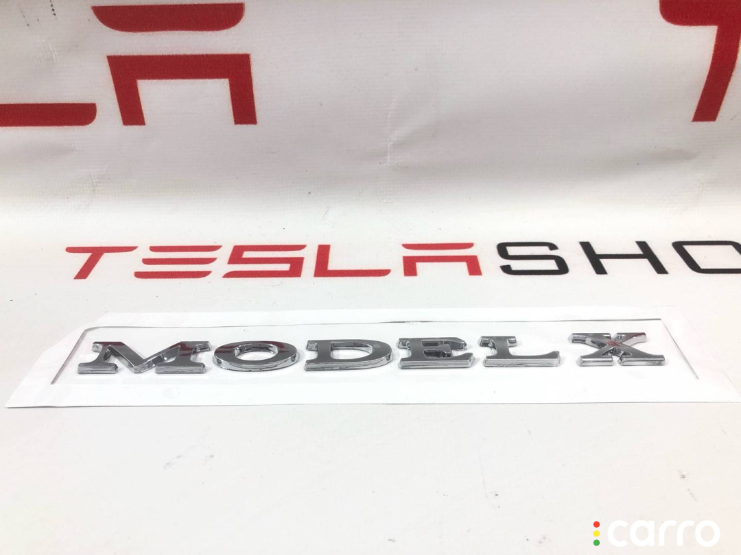 1474572-00-A, 1047855-00-A эмблема Tesla Model X - фото №3
