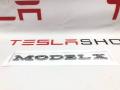 1474572-00-A, 1047855-00-A эмблема Tesla Model X - фото №3