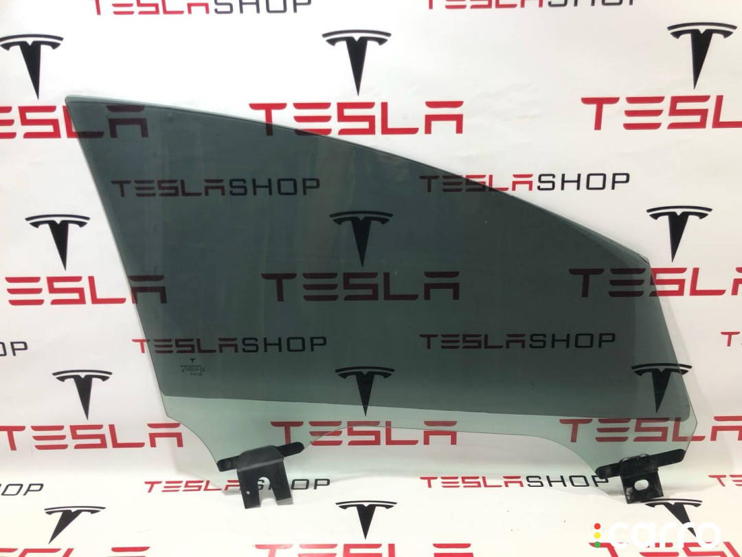 102882200J стекло двери передней левой Tesla Model X 2019г. - фото №3