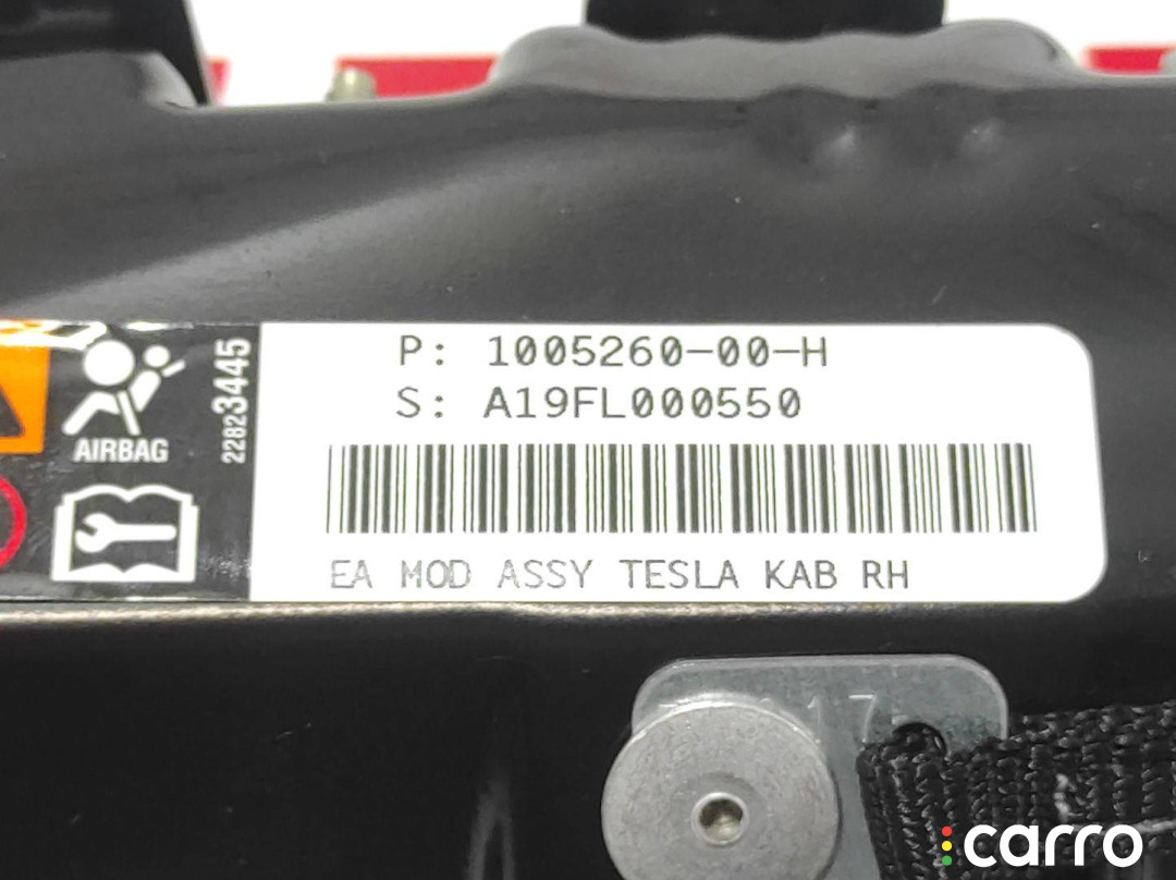 1005260-00-H Подушка безопасности коленная Tesla Model X 2019г. - фото №3