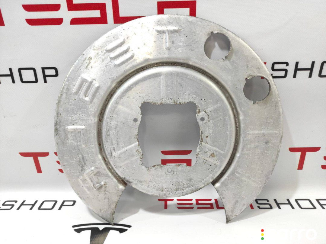 1072161-00-A Кожух тормозного диска Tesla Model X 2019г. - фото №1