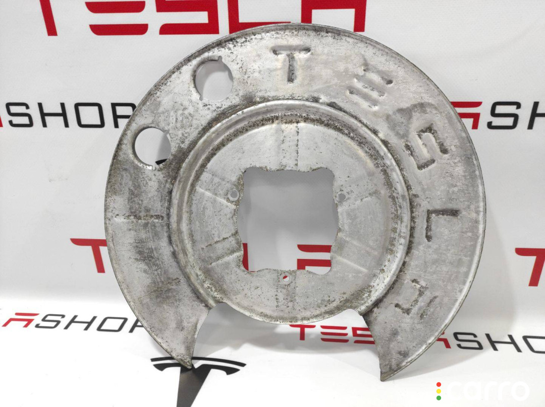 1072161-00-A Кожух тормозного диска Tesla Model X 2019г. - фото №2