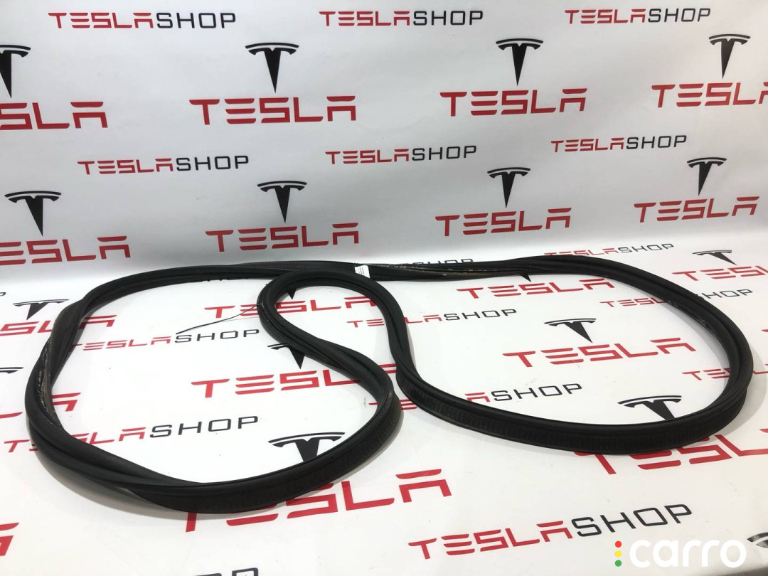 1459233-00-D, 1033038-00-B уплотнитель багажника Tesla Model X 2019г. - фото №4