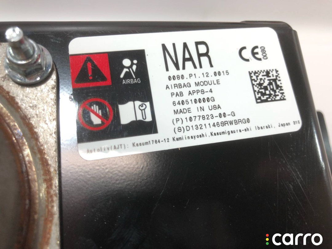 1077823-00-G Подушка безопасности пассажира Tesla Model Y 2021г. - фото №5
