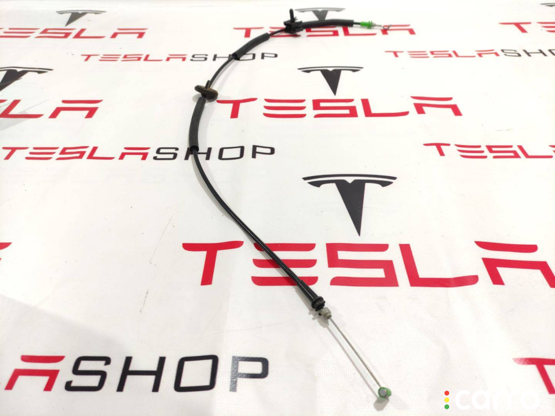 1112063-00-B, 4120127503 Трос замка двери Tesla Model X 2017г. - фото №1