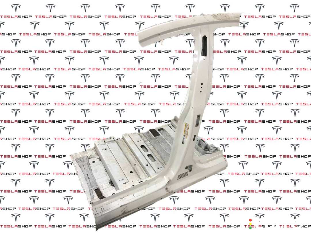 1487697-S0-A стойка кузова центральная левая Tesla Model Y 2021г. - фото №1