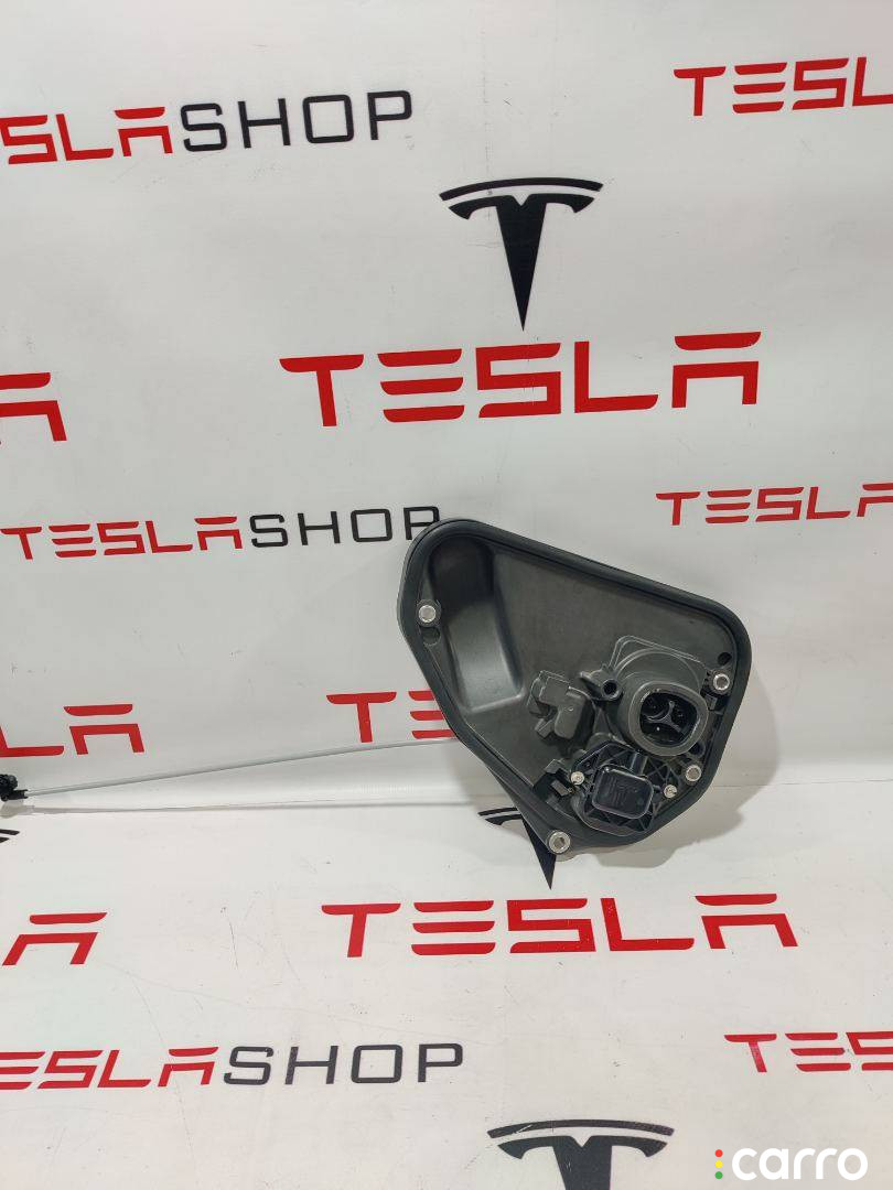 1567500-7H-A, 1494364-00-A, 1497307-00-B, 1565993-10-A Порт зарядный Tesla Model S 2-й рест 2022г. - фото №1