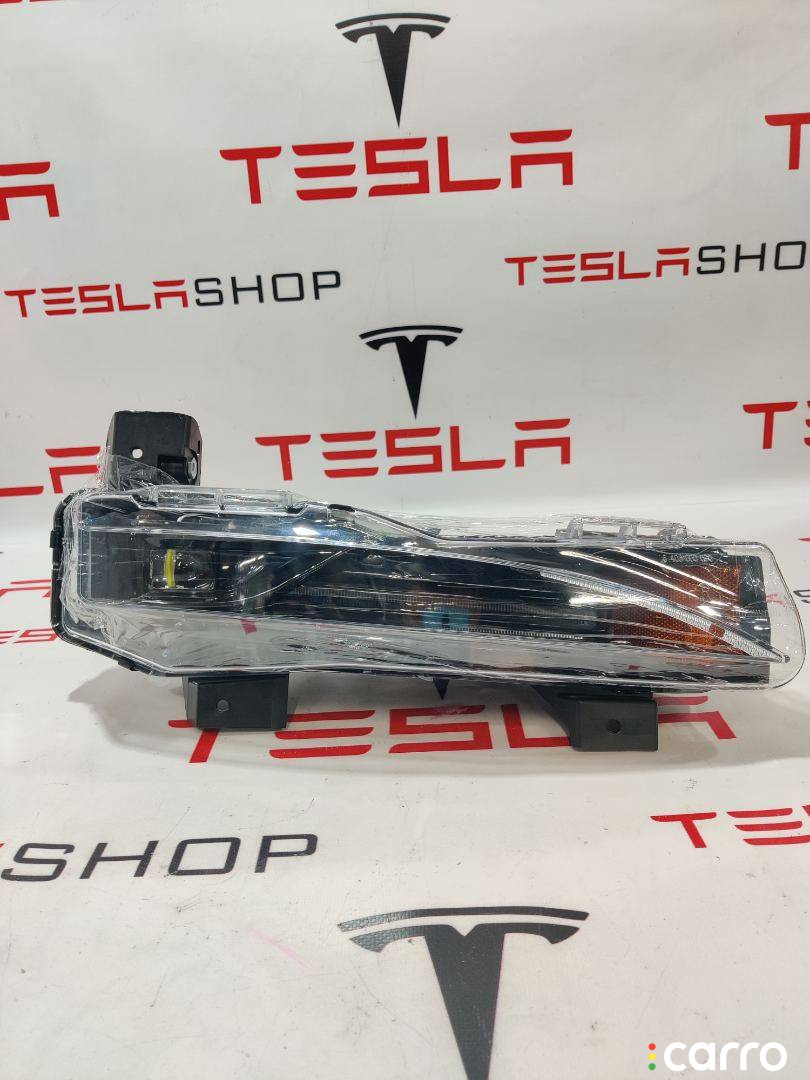 1563711-00-B фара противотуманная правая Tesla Model S 2-й рест 2022г. - фото №1