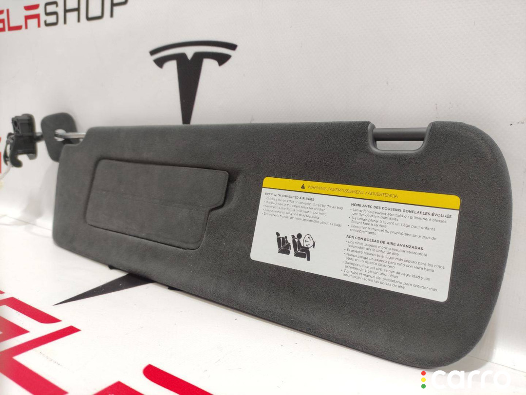 1587796-04-B Козырек солнцезащитный левый Tesla Model S 2-й рест 2022г. - фото №1