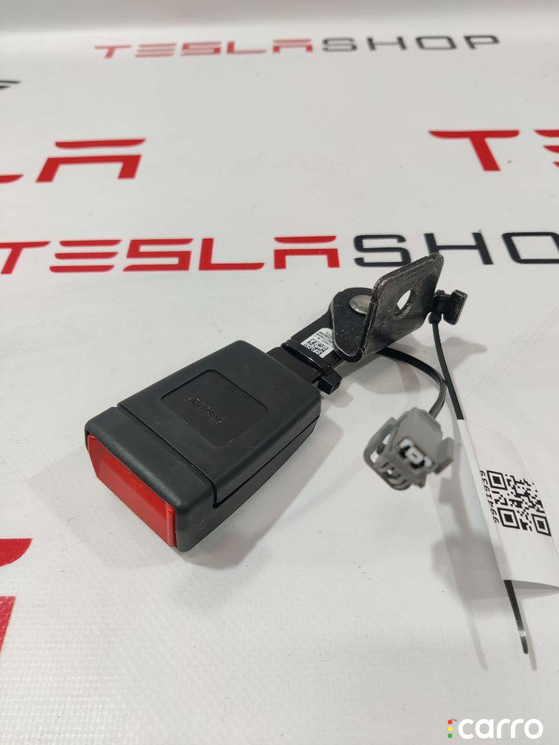 1593201-00-B, 1593201-99-B Замок ремня безопасности задний Tesla Model S 2-й рест 2022г. - фото №2