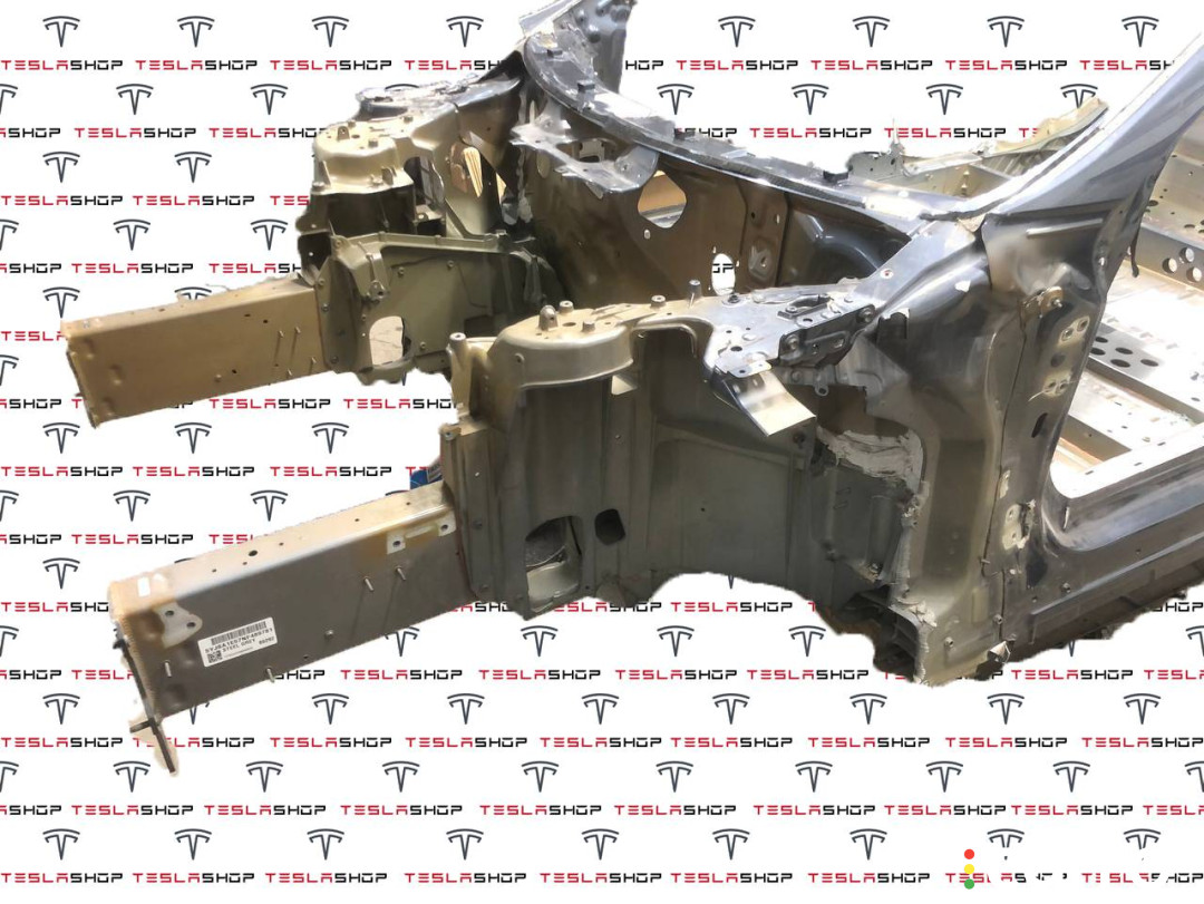 1553803-S0-G, 1553813-S0-J, 1553815-S0-B четверть передняя левая Tesla Model S 2-й рест 2022г. - фото №1