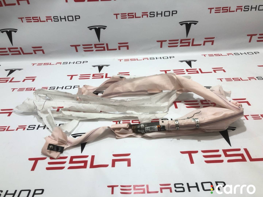 1608265-00-A Подушка безопасности боковая (шторка) левая Tesla Model S 2-й рест 2022г. - фото №1