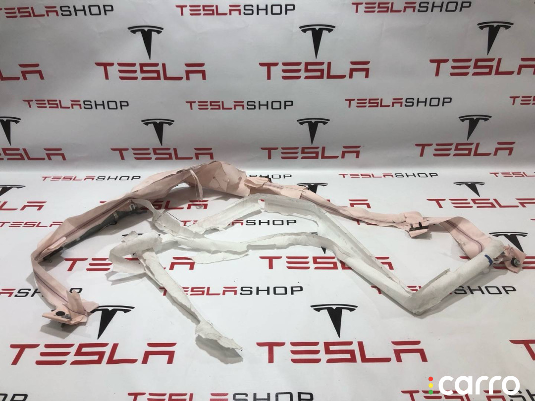 1608265-00-A Подушка безопасности боковая (шторка) левая Tesla Model S 2-й рест 2022г. - фото №2