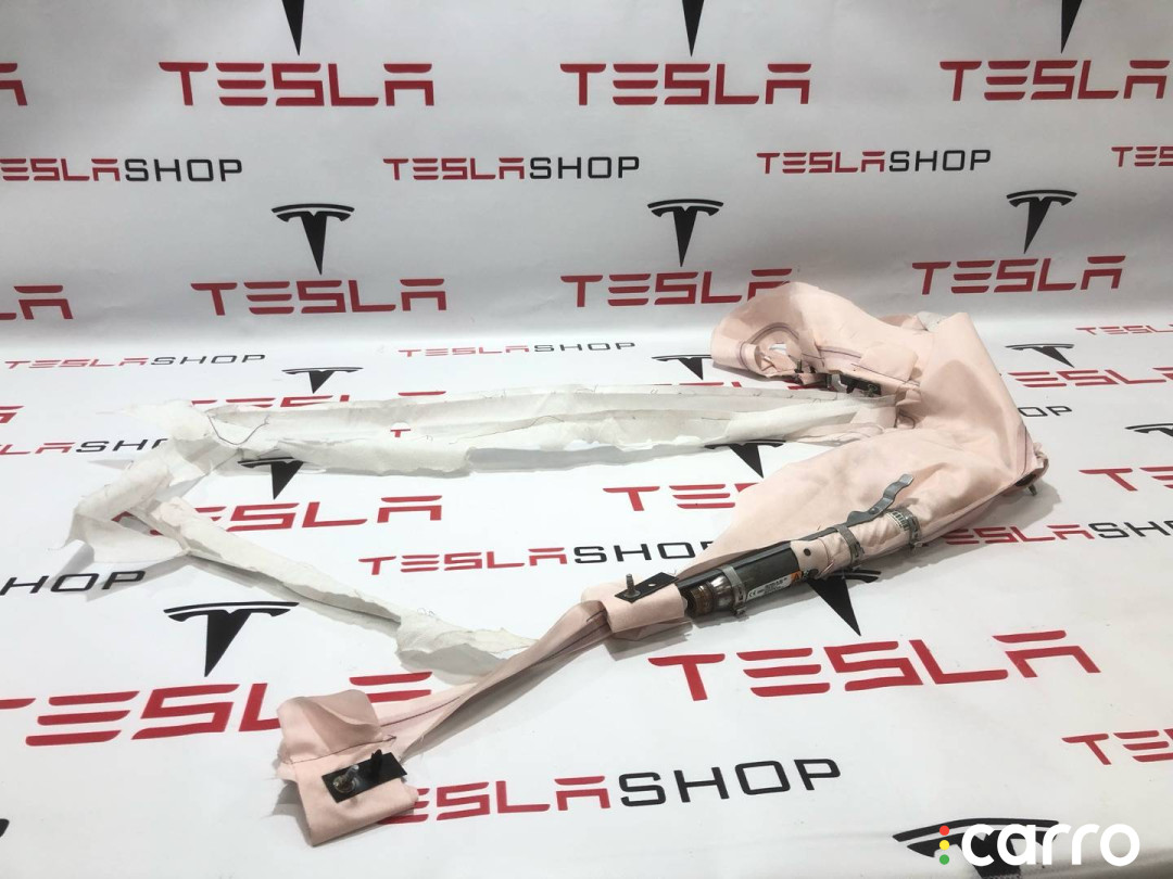 1608265-00-A Подушка безопасности боковая (шторка) левая Tesla Model S 2-й рест 2022г. - фото №3
