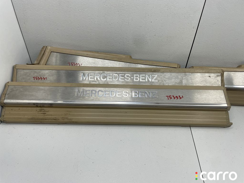 1406800535, 1406800335, 1406800435, A1406800535, A1406800335, A1406800435 Накладка на порог внутренняя (комплект) Mercedes S W140 1997г. - фото №4