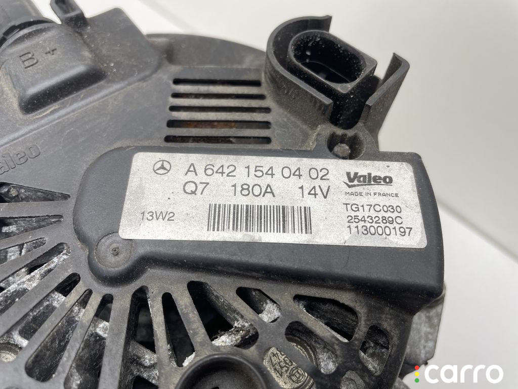 A6421540402, TG17C030, 6421540402 Генератор Mercedes CLK W209 2006г. - фото №4