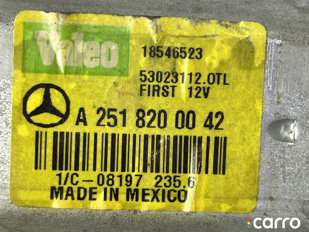 A2518200042, 2518200042 Моторчик заднего стеклоочистителя (дворника) Mercedes ML W164 2007г. - фото №3